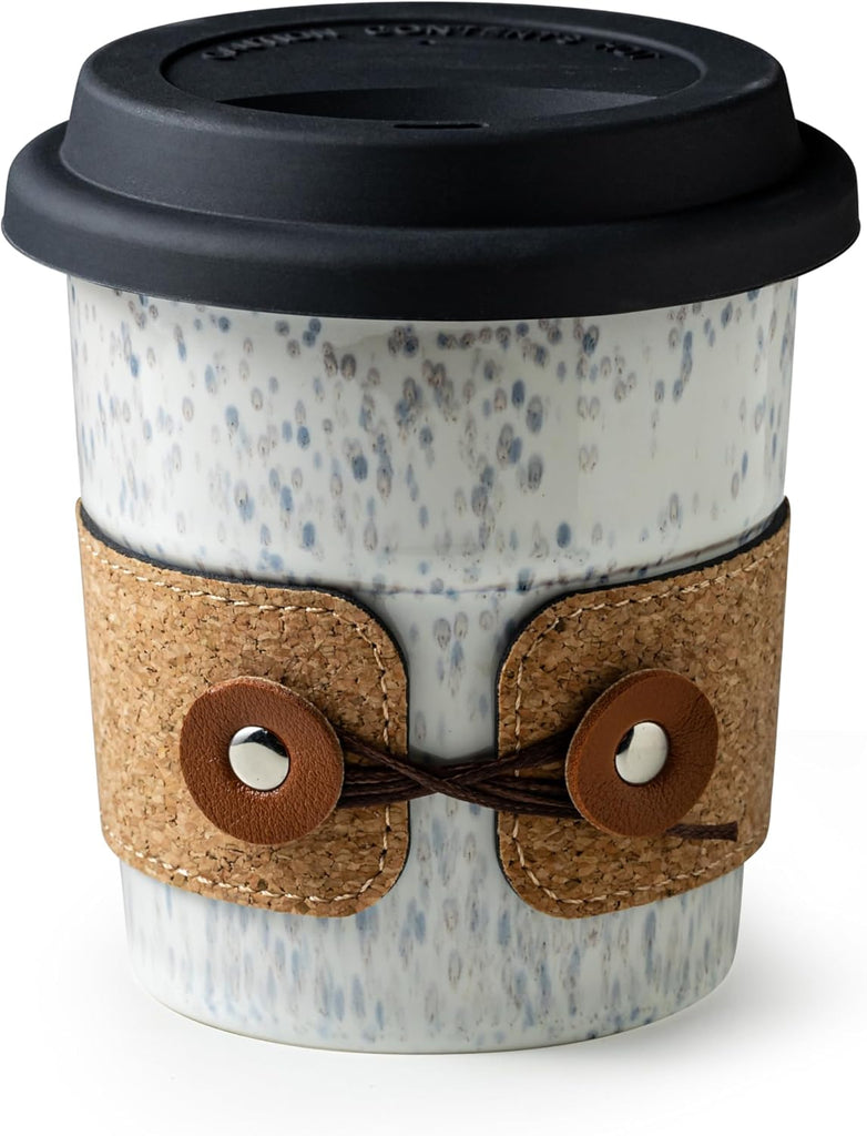 Spotted Ceramic Coffee Tumblr
