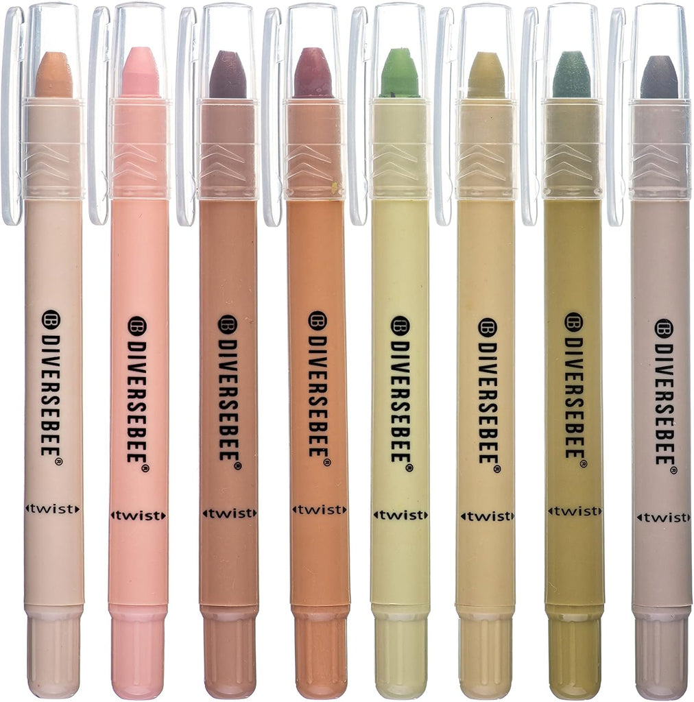 DIVERSEBEE Bible Highlighters and Pens (Earthy)
