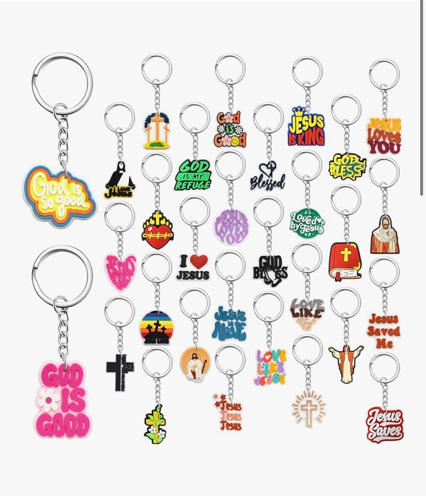 Jesus Themed Keychains