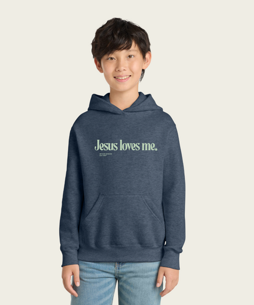 Jesus Loves Me. Kid's Hoodie